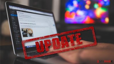 WordPress update