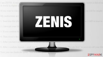 Zenis ransomware deletes backups