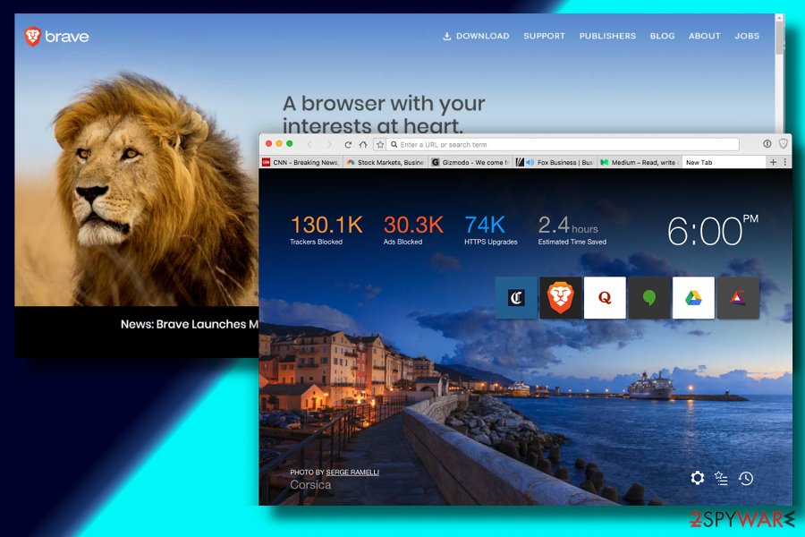 . brave web browser