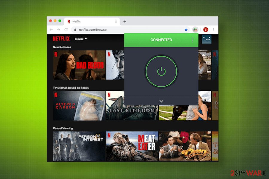 Personal Internet Access opens Netflix