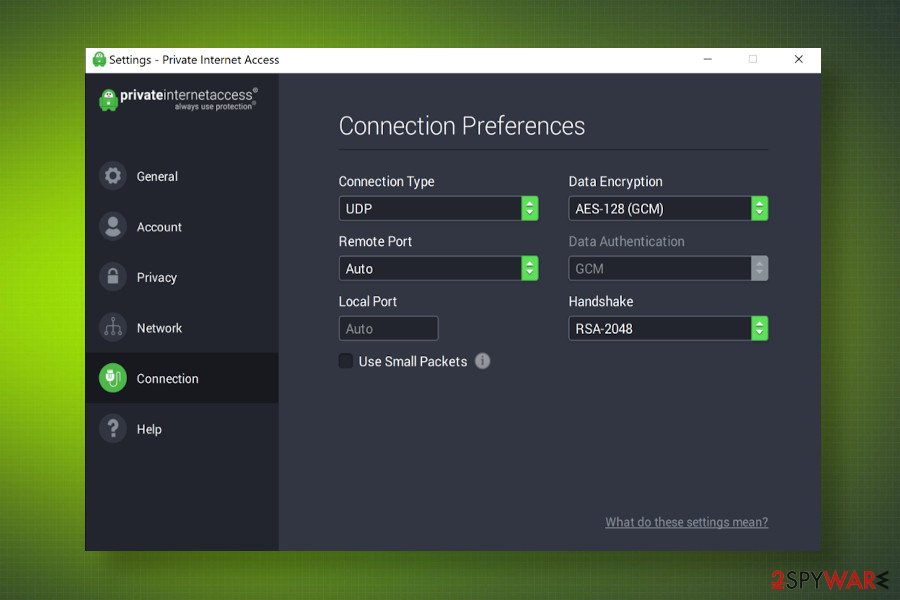 Personal Internet Access is privacy-focused Personal Internet Access is privacy-focused