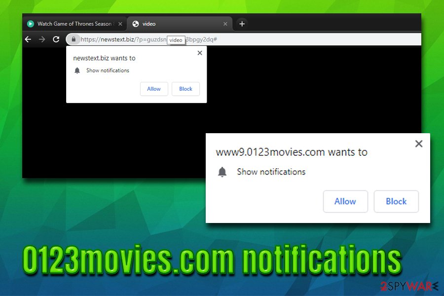 0123movies push notifications