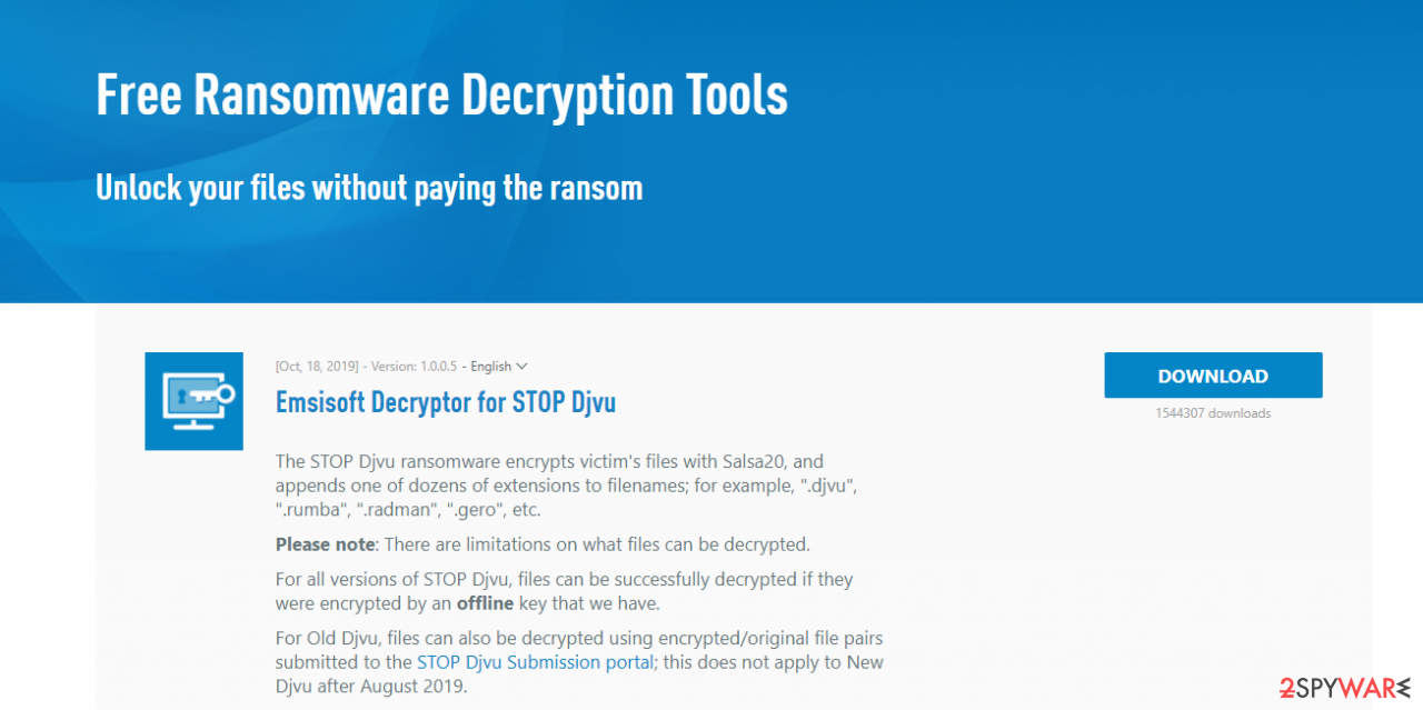 Download decryptor
