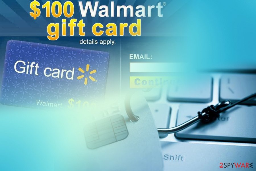 $1000 Walmart Gift Card Winner fake alert