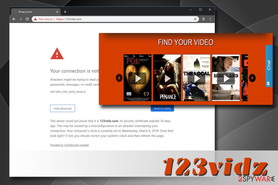 123 vidz adware