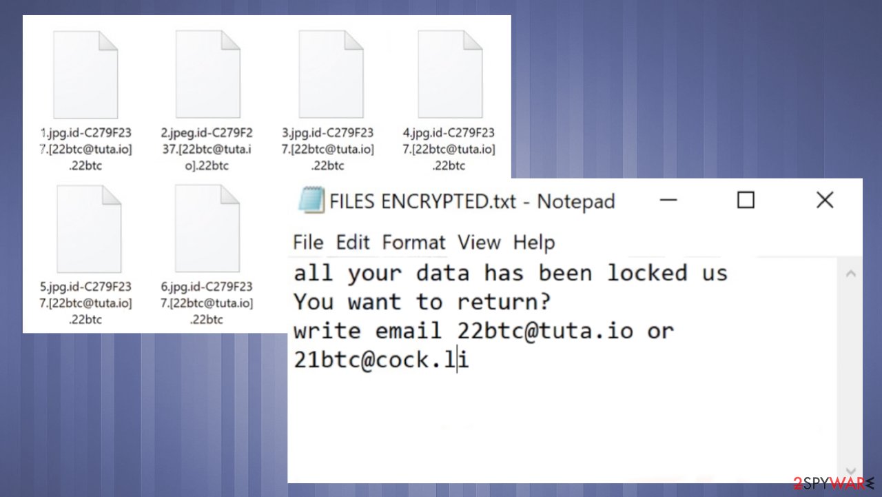 22btc file virus