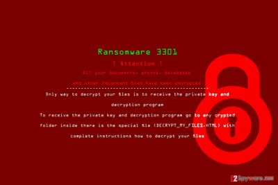 3301 ransomware virus