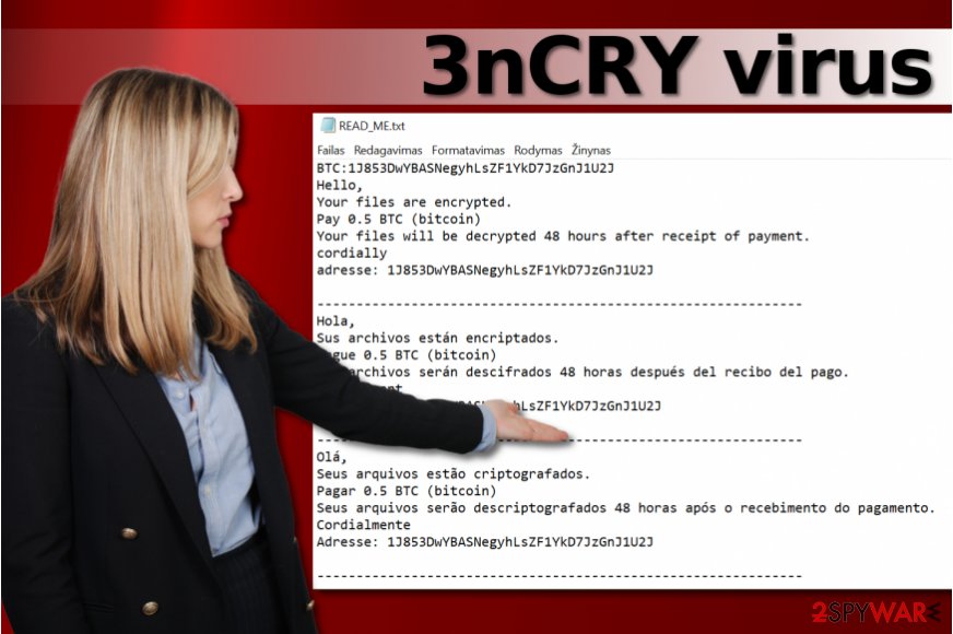 3nCRY ransomware