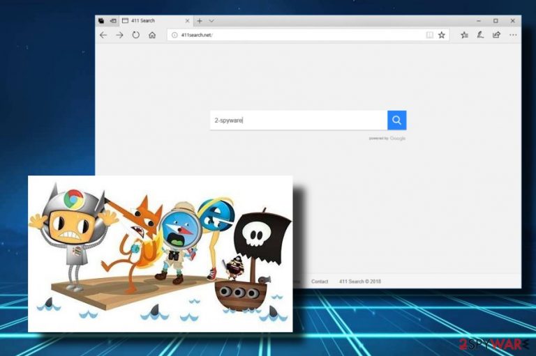 411search.net browser hijacker