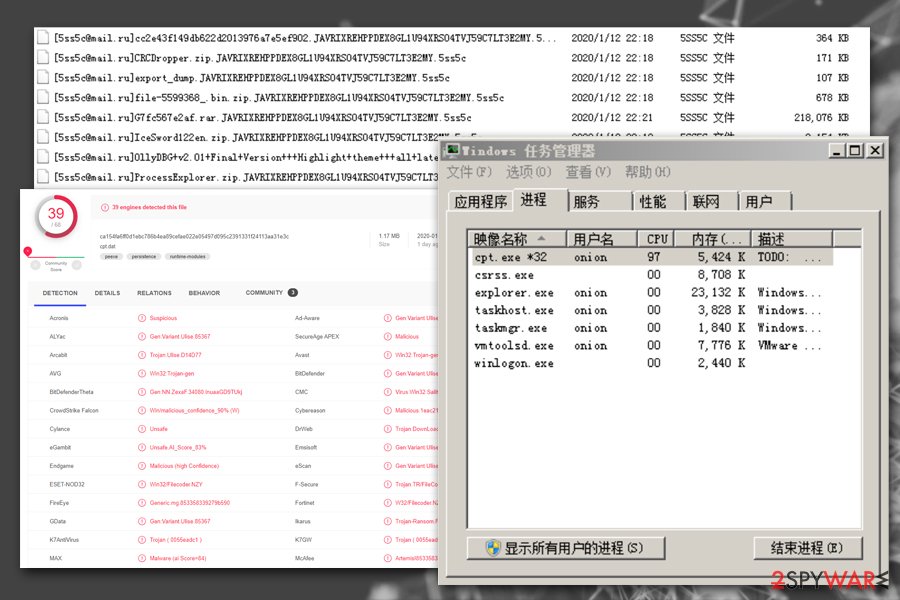 5ss5c ransomware background tasks