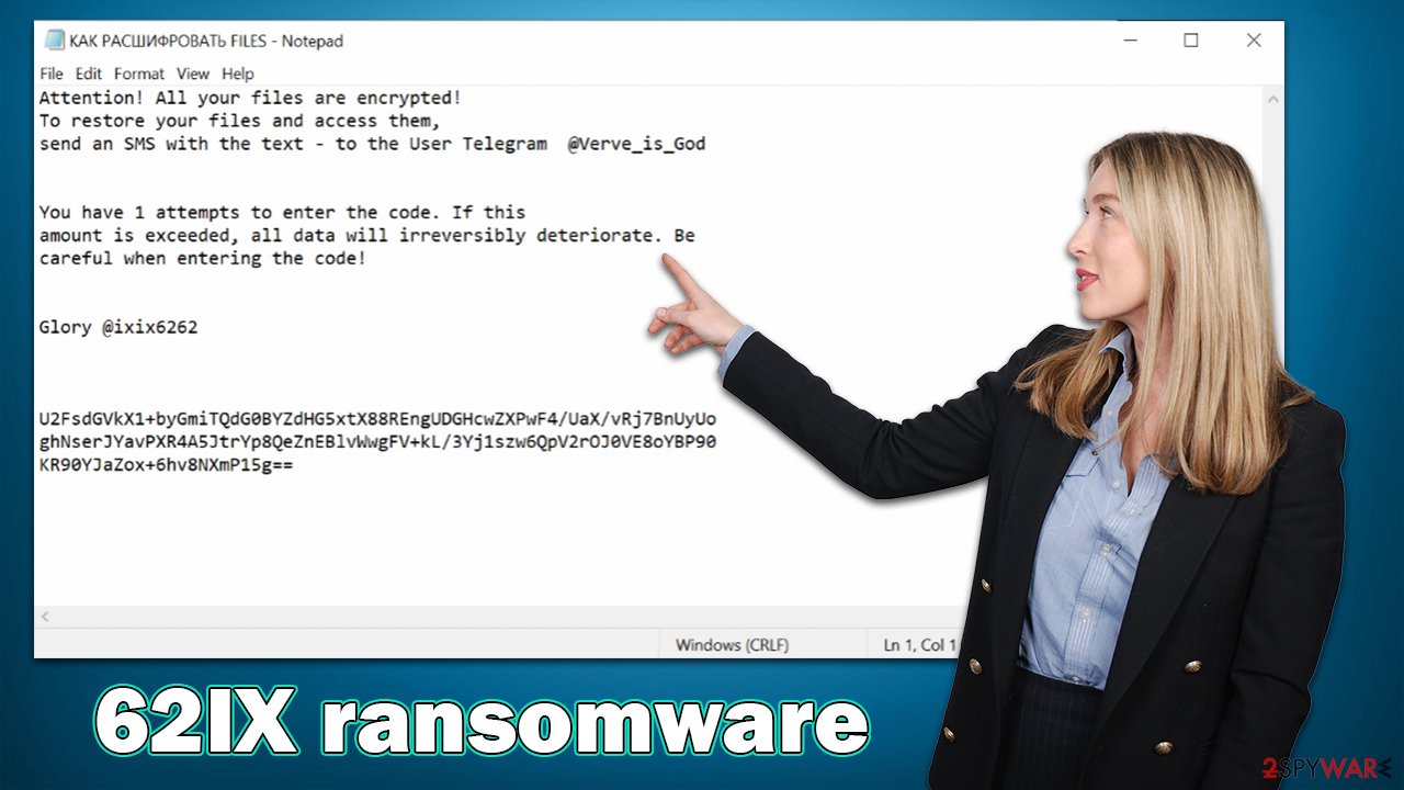 62IX ransomware virus