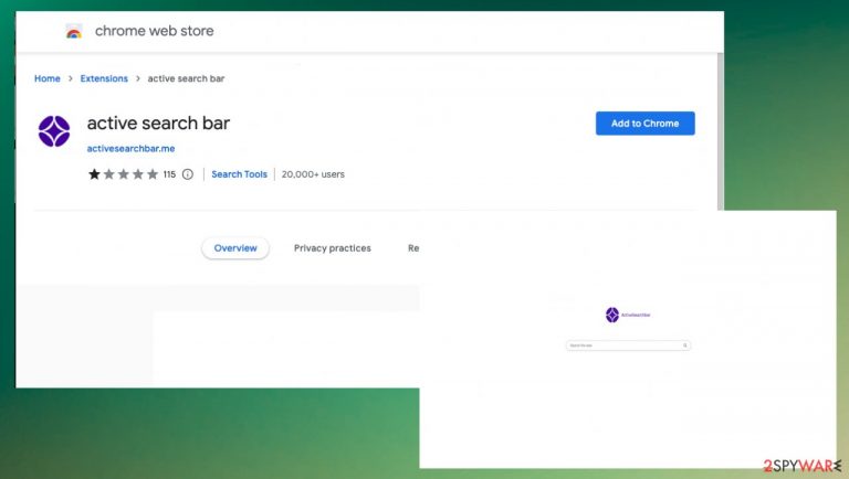 Active Search Bar