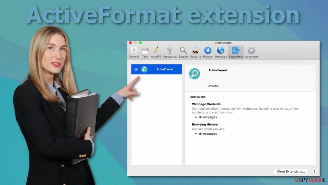 ActiveFormat extension