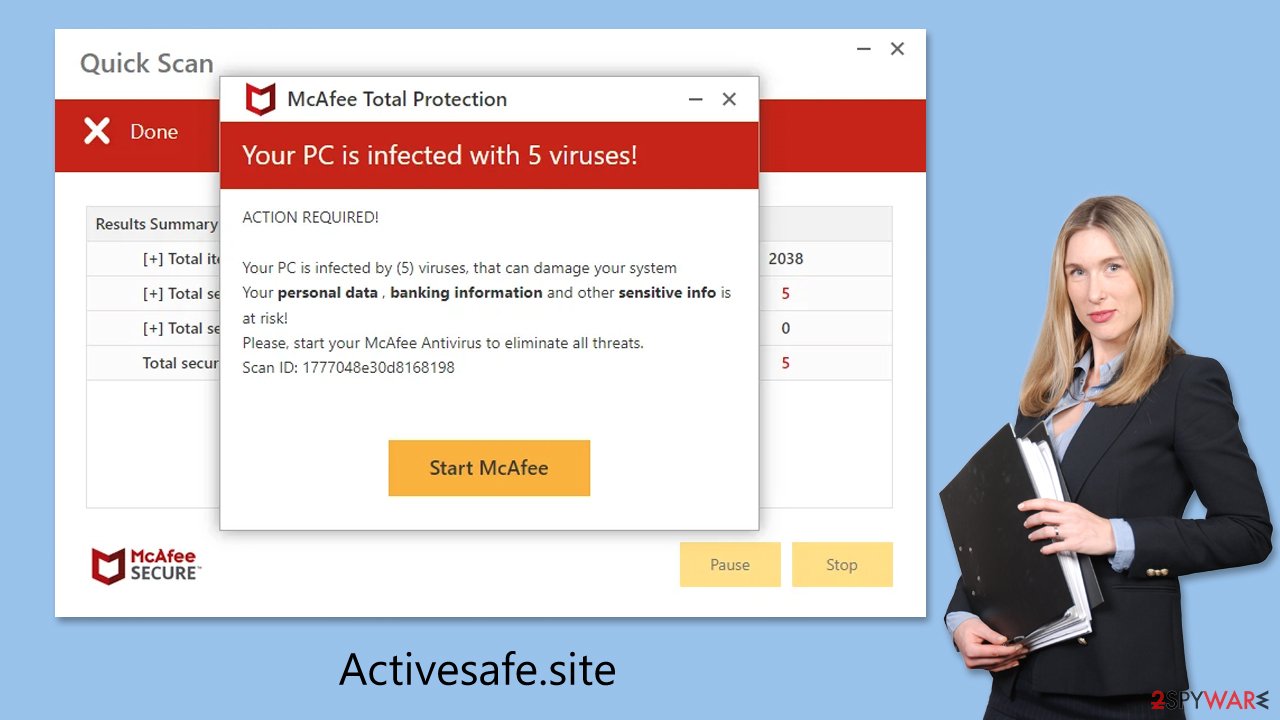 Activesafe.site scam