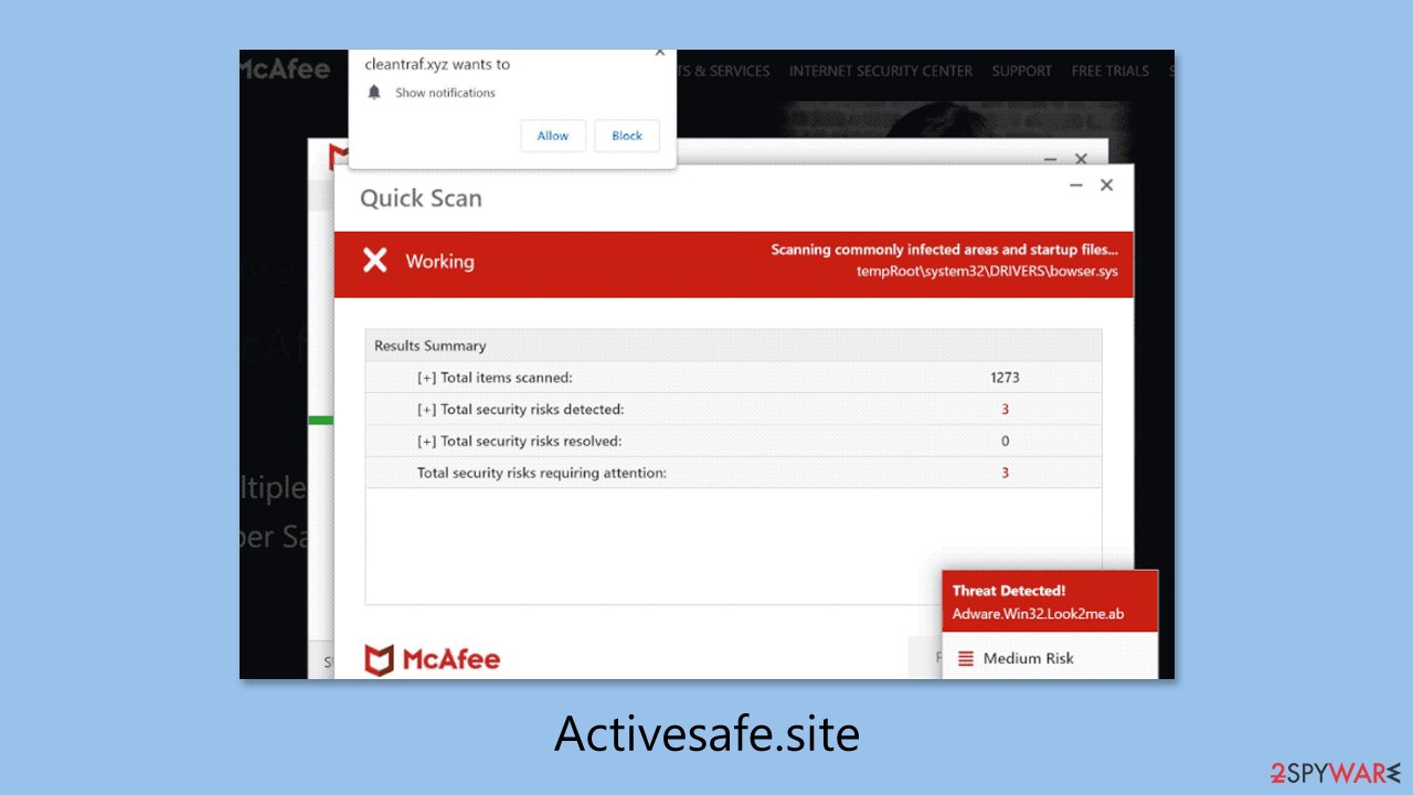 Activesafe.site scam