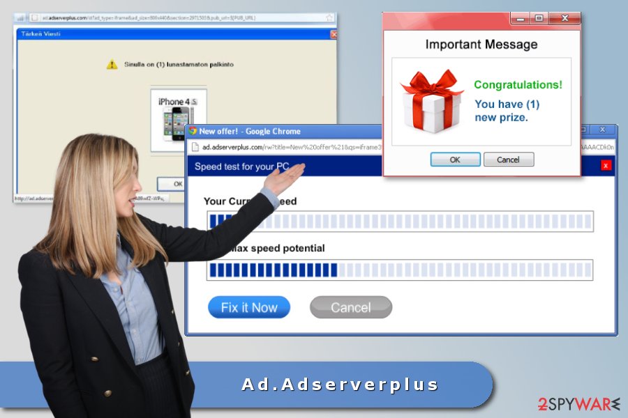 The picture of Ad.Adserverplus adware