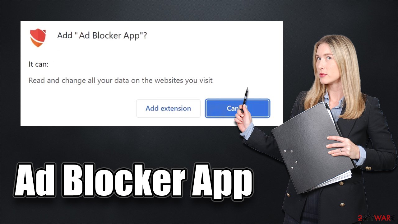 Ad Blocker App virus