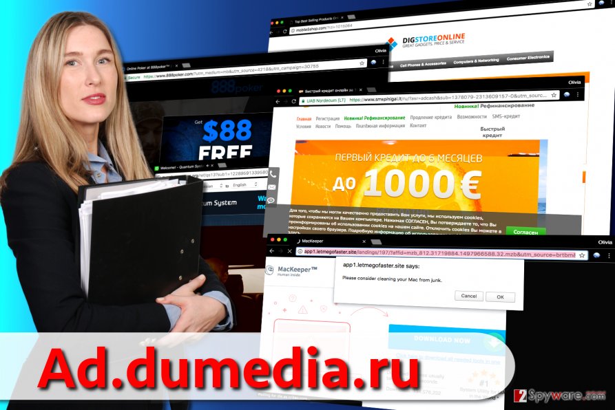 Ad.dumedia.ru ads