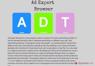 Ad Expert Browser virus