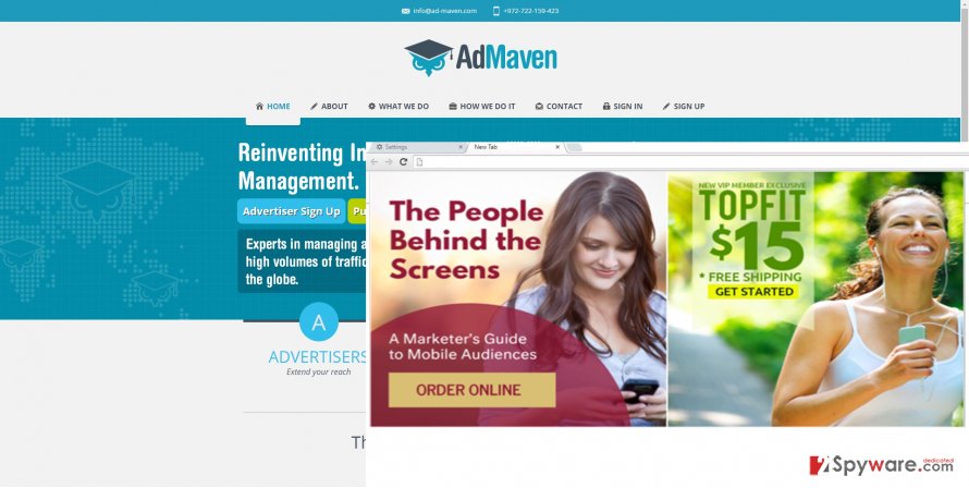 Admaven pop-ups appear at the most inconvenient time Admaven pop-ups appear at the most inconvenient time