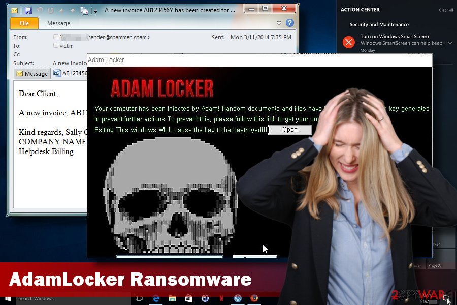 AdamLocker ransomware removal