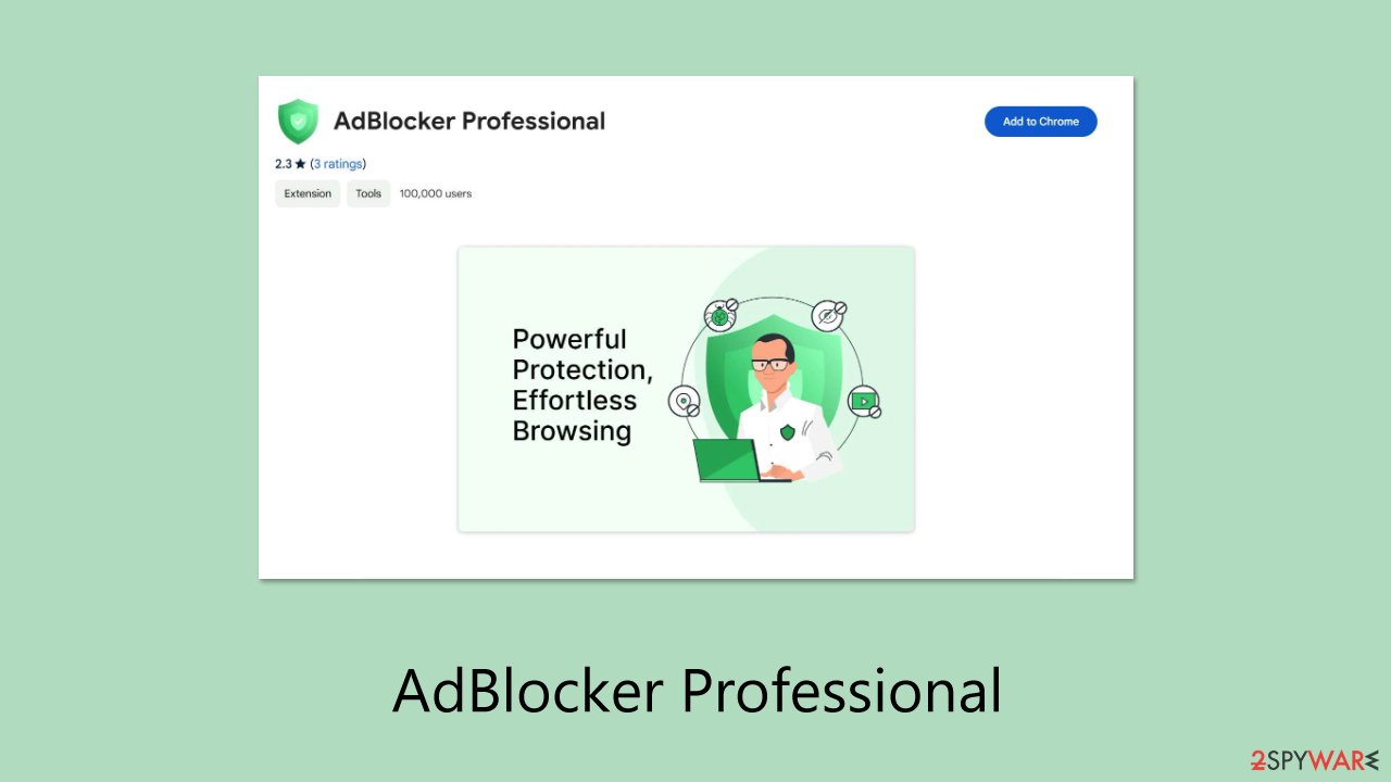 AdBlocker Professional adware