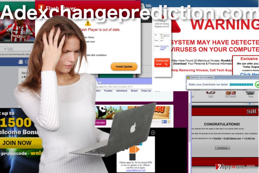 Example of Adexchangeprediction.com virus ads Example of Adexchangeprediction.com virus ads