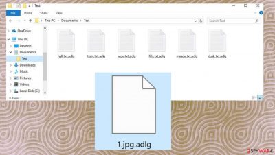 Adlg file virus