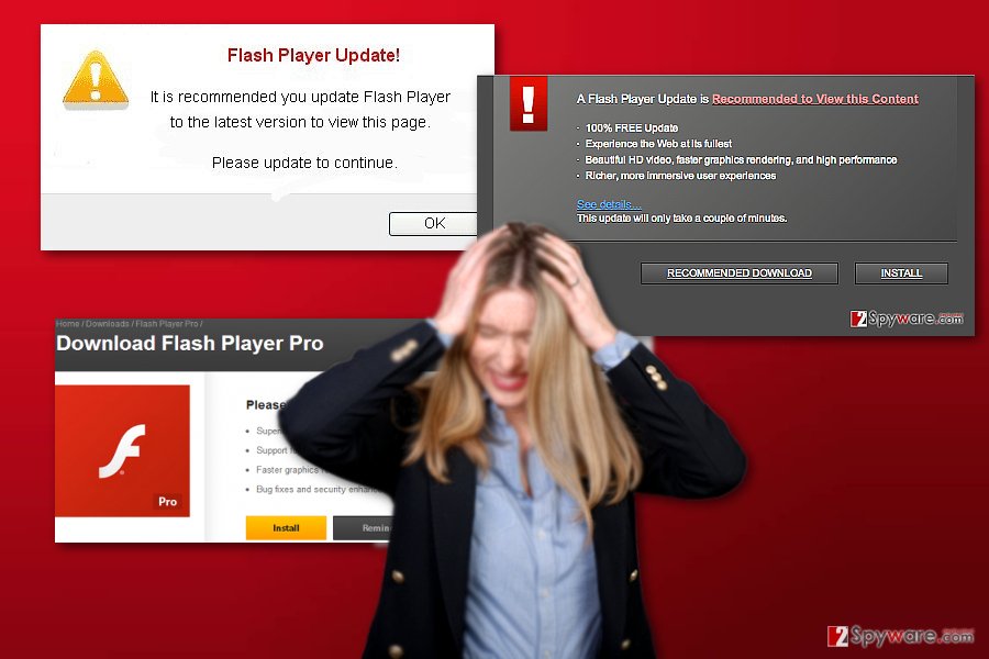 Flash Player Pro adware samples