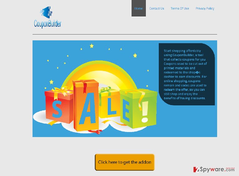Ads by CouponBuilder snapshot Ads by CouponBuilder snapshot