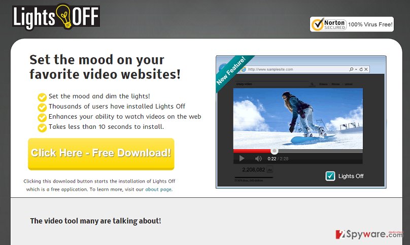 LightsOff ads LightsOff ads