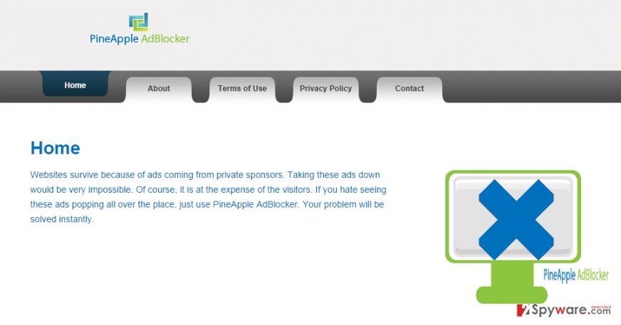 Ads by PineApple AdBlocker snapshot Ads by PineApple AdBlocker snapshot