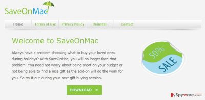 SaveOnMac ads