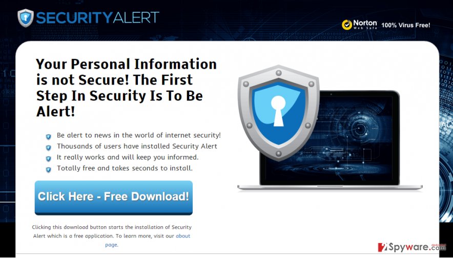 Ads by Security Alert snapshot Ads by Security Alert snapshot