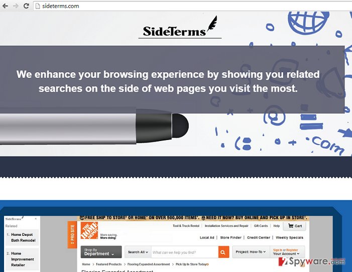 Ads by SideTerms snapshot Ads by SideTerms snapshot