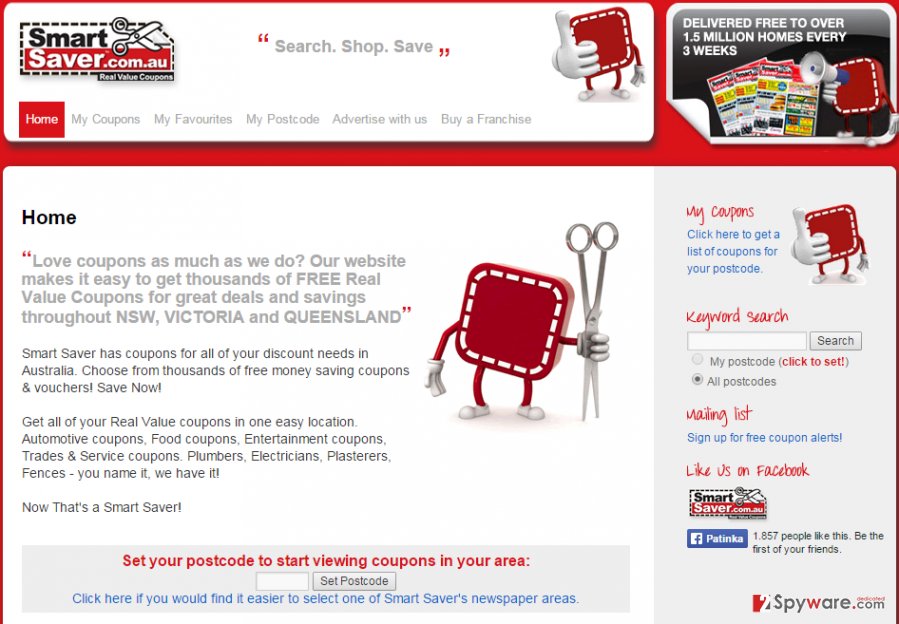 Ads by SmartSaver Plus snapshot Ads by SmartSaver Plus snapshot