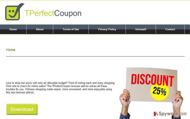 Ads by TPerfectCoupon snapshot Ads by TPerfectCoupon snapshot