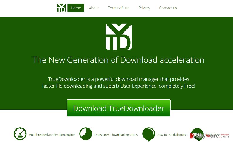 Ads by TrueDownloader snapshot Ads by TrueDownloader snapshot
