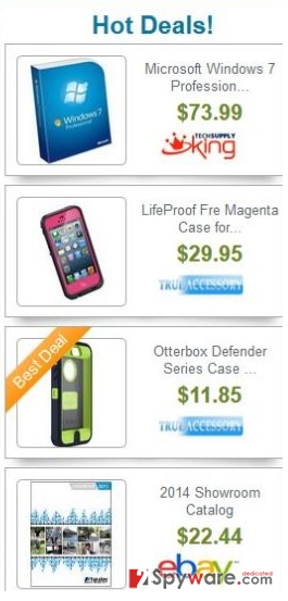 RedShiftPrices adware RedShiftPrices adware