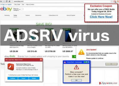 An image of the ADSRV virus