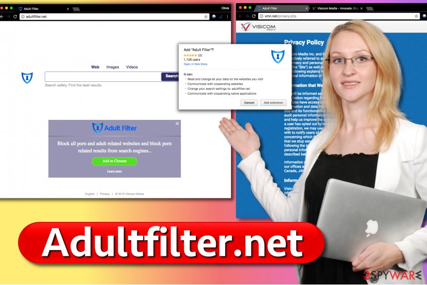 Adultfilter.net hijack