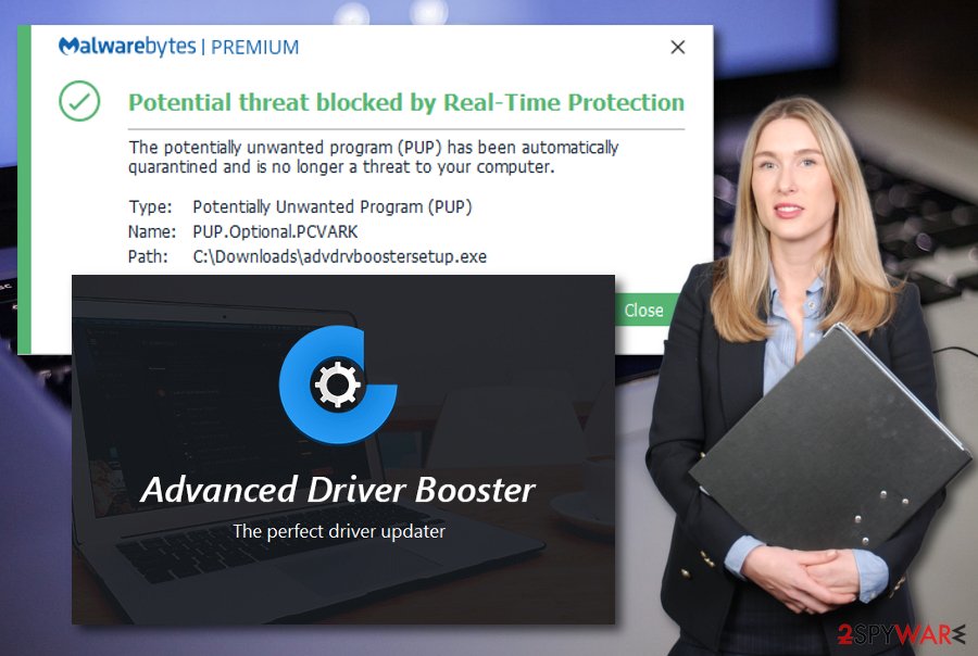 Advanced Driver Booster virus