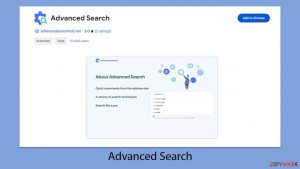 Advanced Search browser hijacker