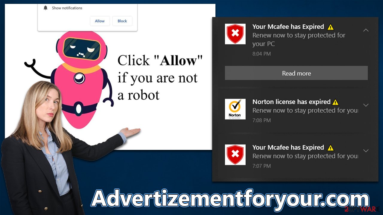 Advertizementforyour.com scam