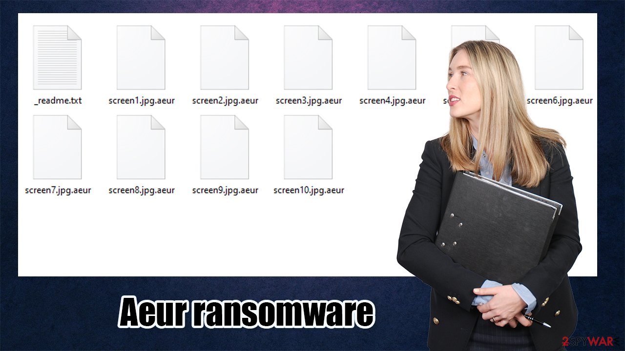 Aeur ransomware virus