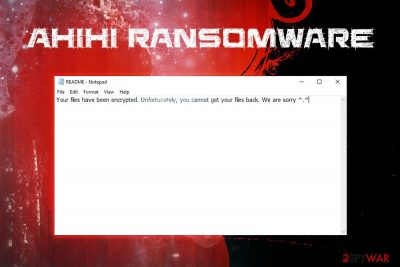 Ahihi ransomware