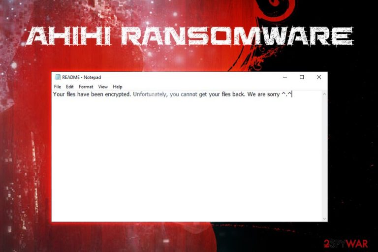 Ahihi ransomware