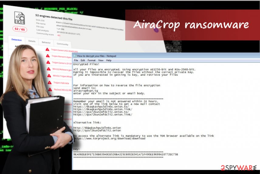 AiraCrop ransomware virus