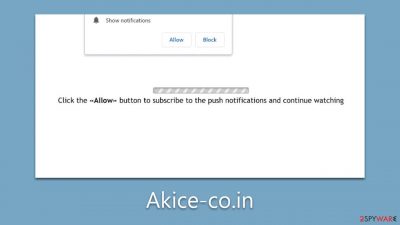 Akice-co.in Push notifications