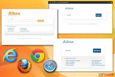 Alhea browser hijacker